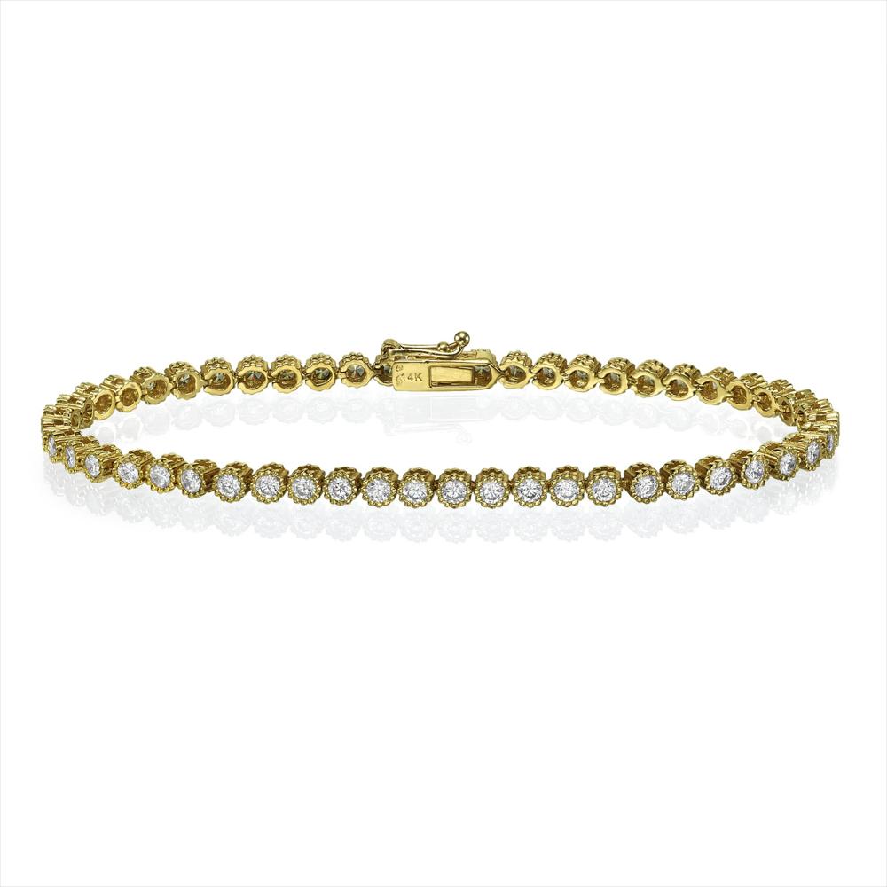 Piero Milano 7 " Diamond Tennis Bracelet (2 Ct)