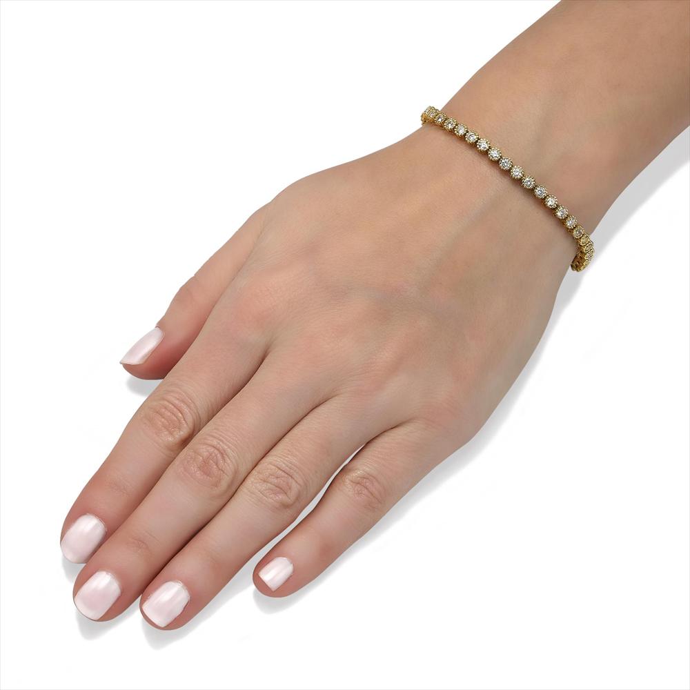 Piero Milano 7 " Diamond Tennis Bracelet (2 Ct)