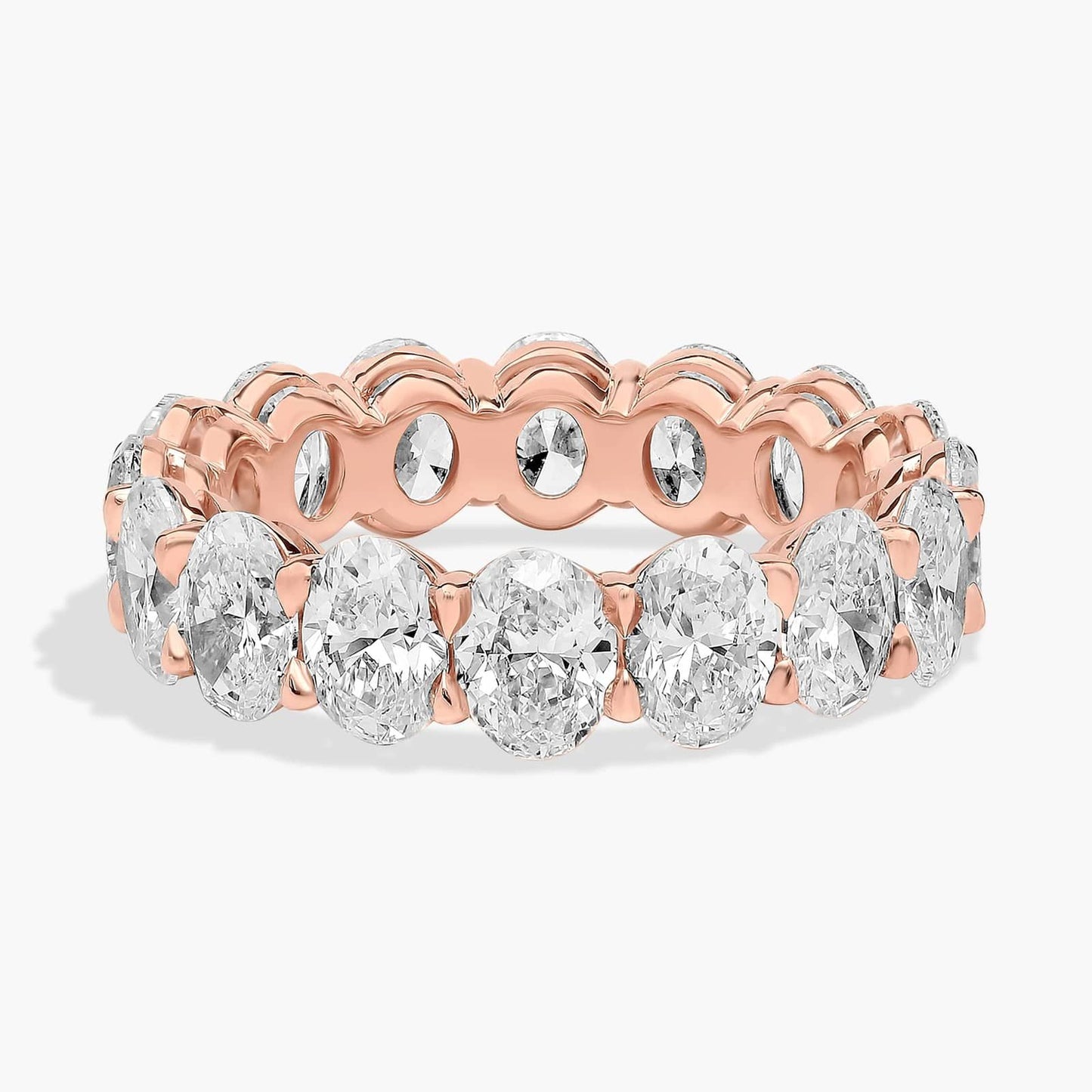 Oval Cut Diamond Eternity Ring (5 Ct)