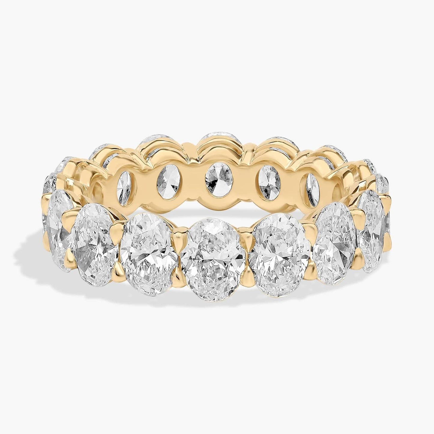 Oval Cut Diamond Eternity Ring (5 Ct)