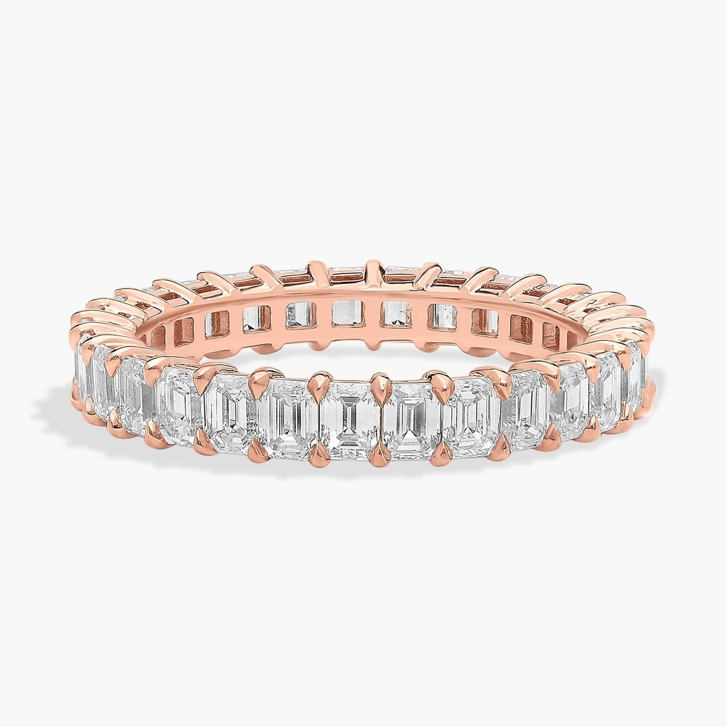 Emerald Cut Diamond Eternity Ring (2 Ct)