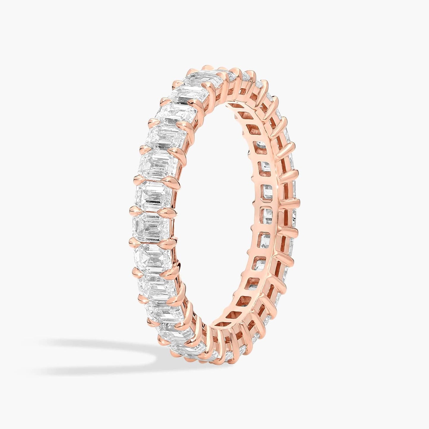 Emerald Cut Diamond Eternity Ring (2 Ct)