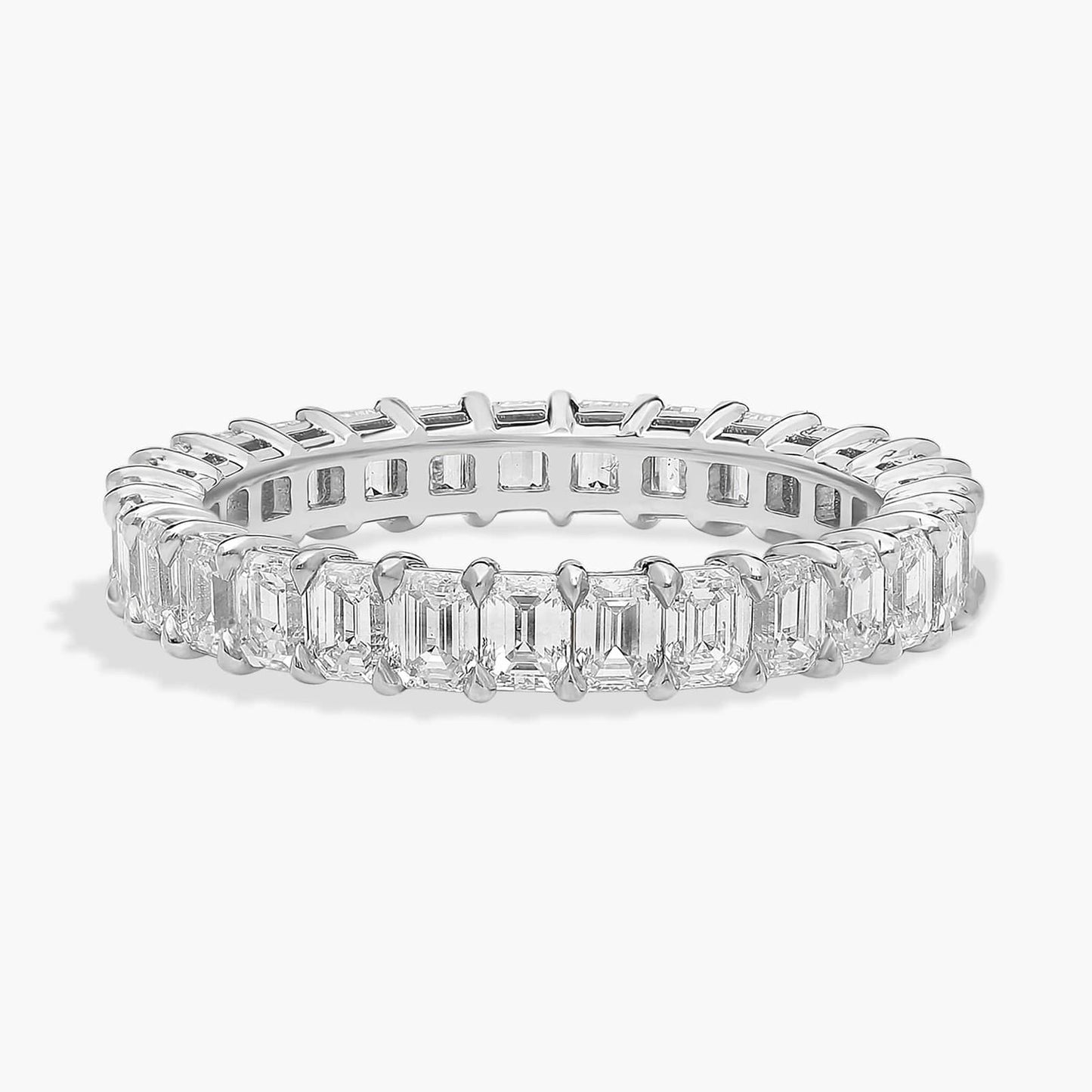 Emerald Cut Diamond Eternity Ring (2 Ct)