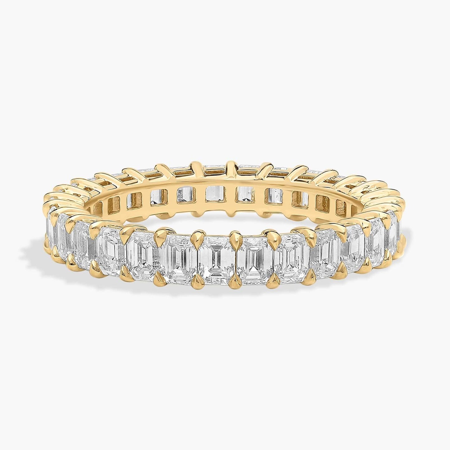 Emerald Cut Diamond Eternity Ring (2 Ct)