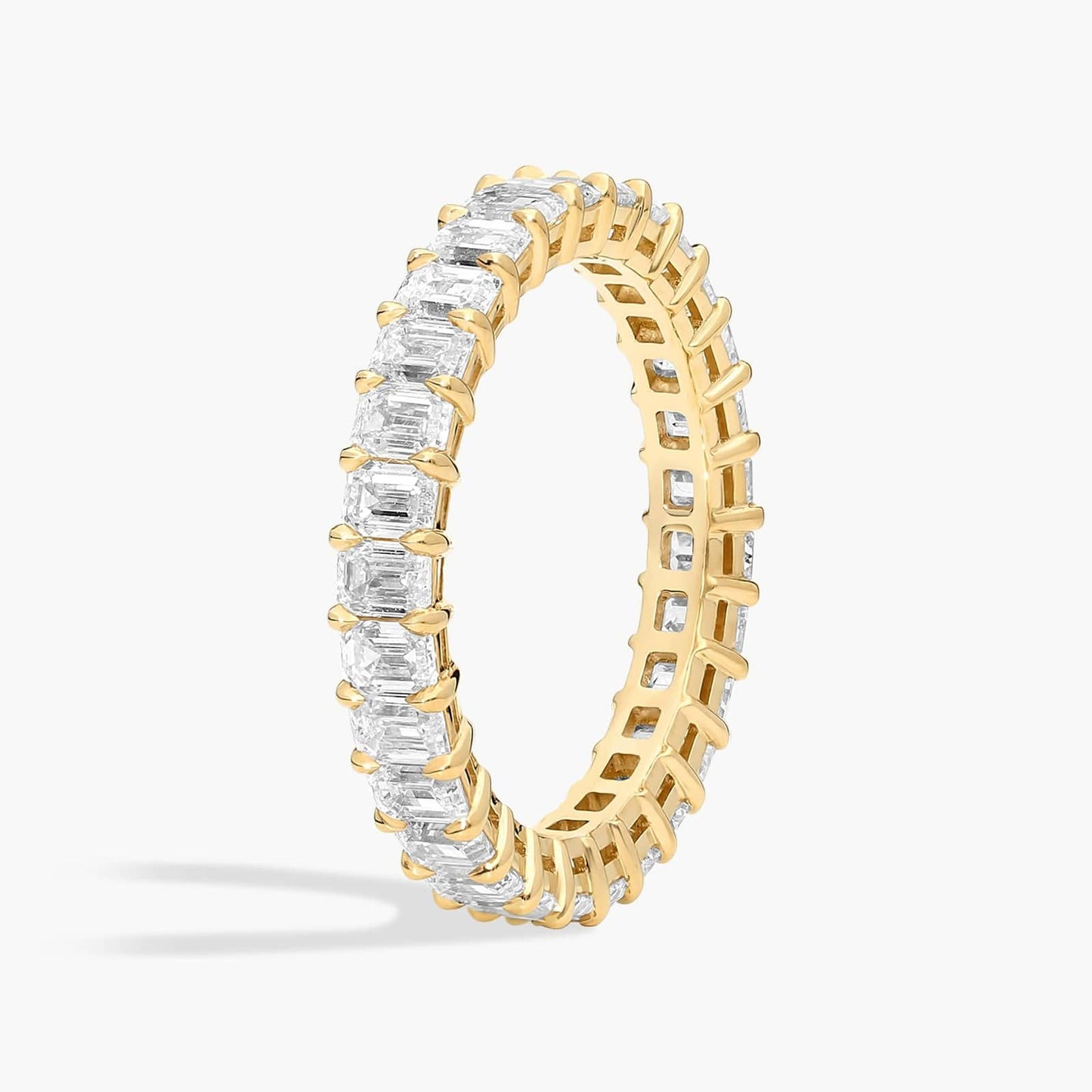 Emerald Cut Diamond Eternity Ring (2 Ct)