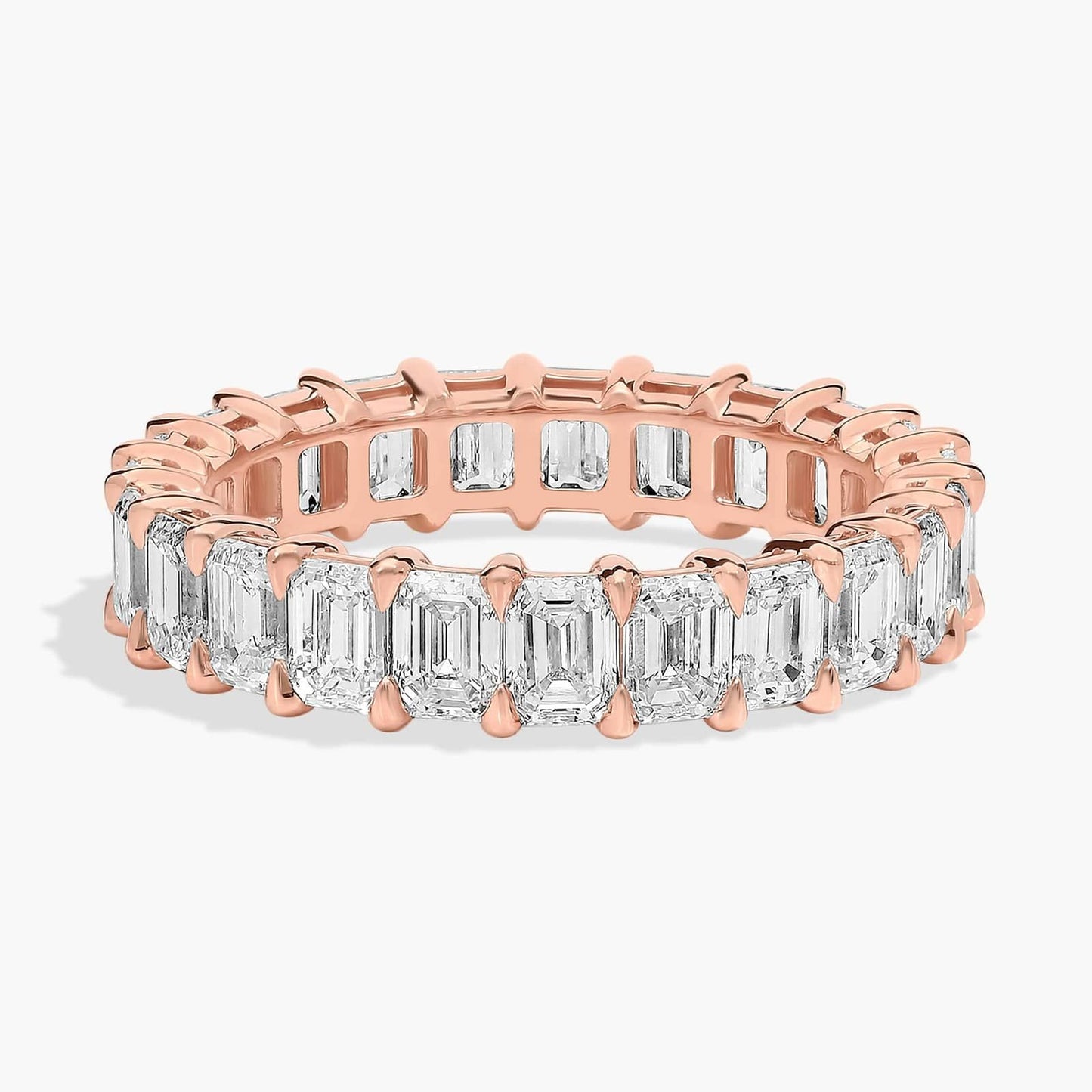 Emerald Cut Diamond Eternity Ring (3 Ct)