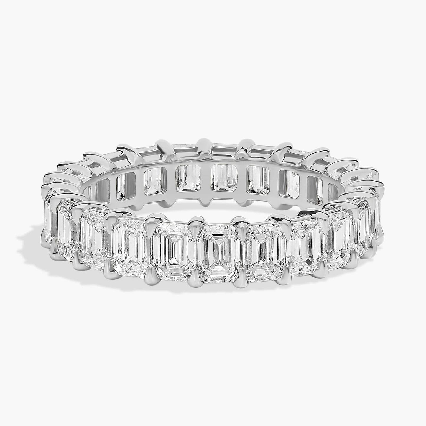 Emerald Cut Diamond Eternity Ring (3 Ct)