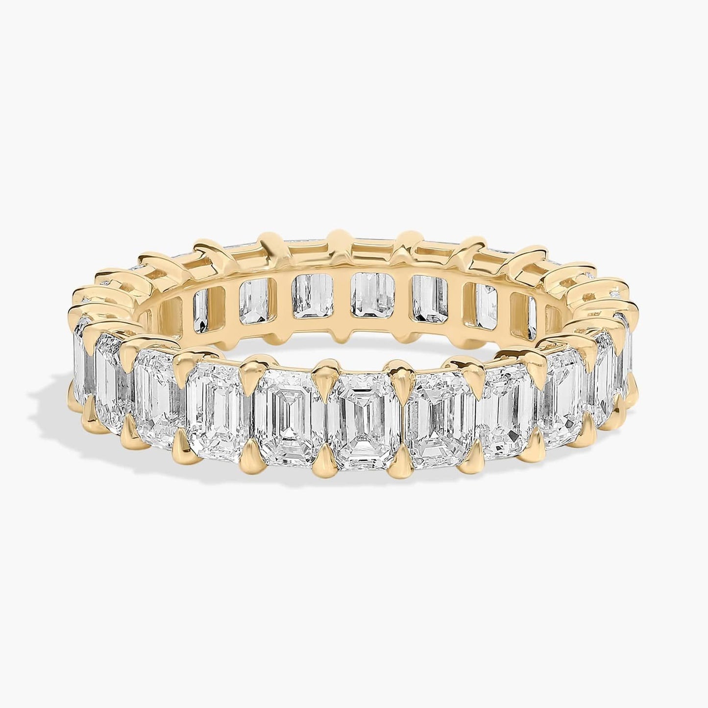 Emerald Cut Diamond Eternity Ring (3 Ct)