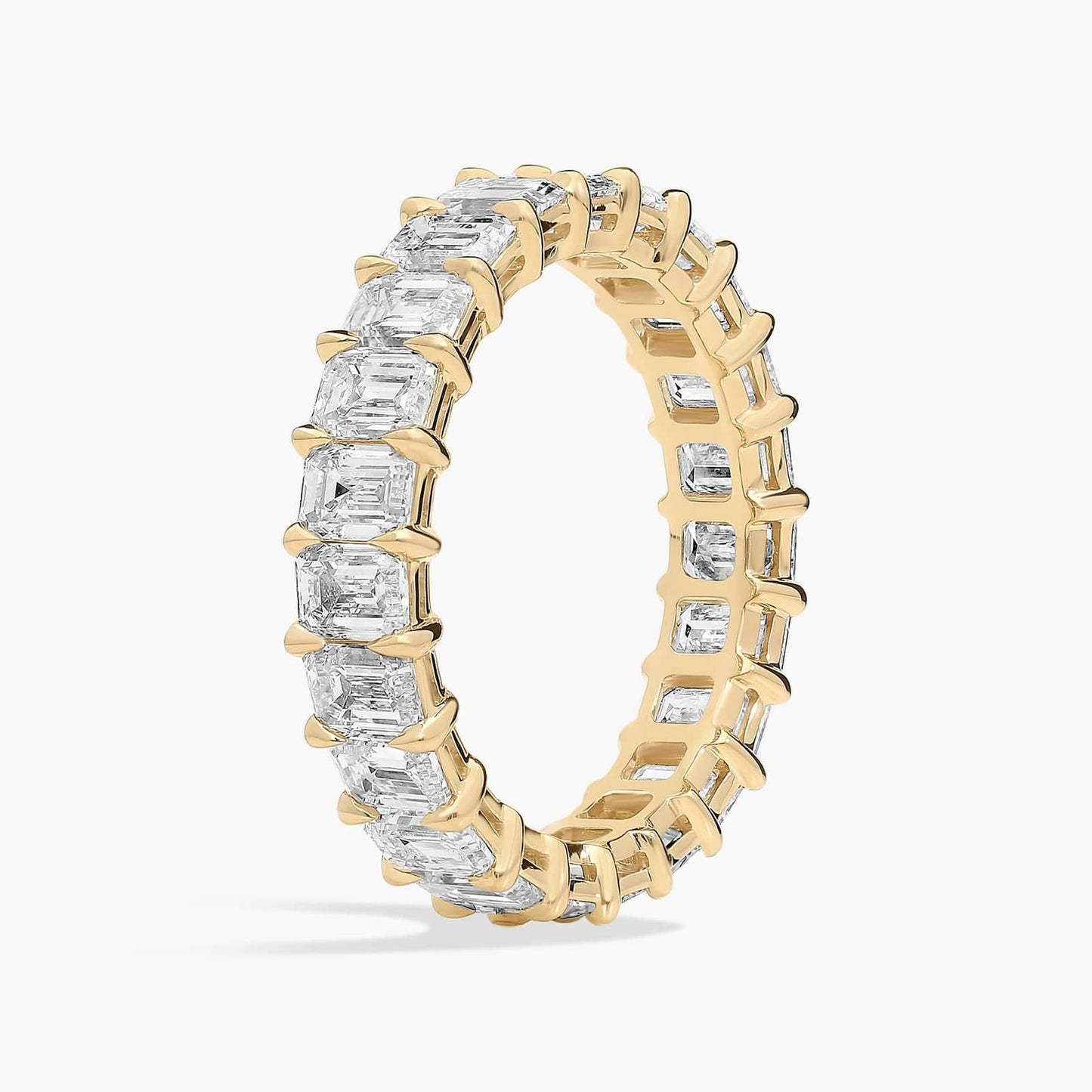 Emerald Cut Diamond Eternity Ring (3 Ct)