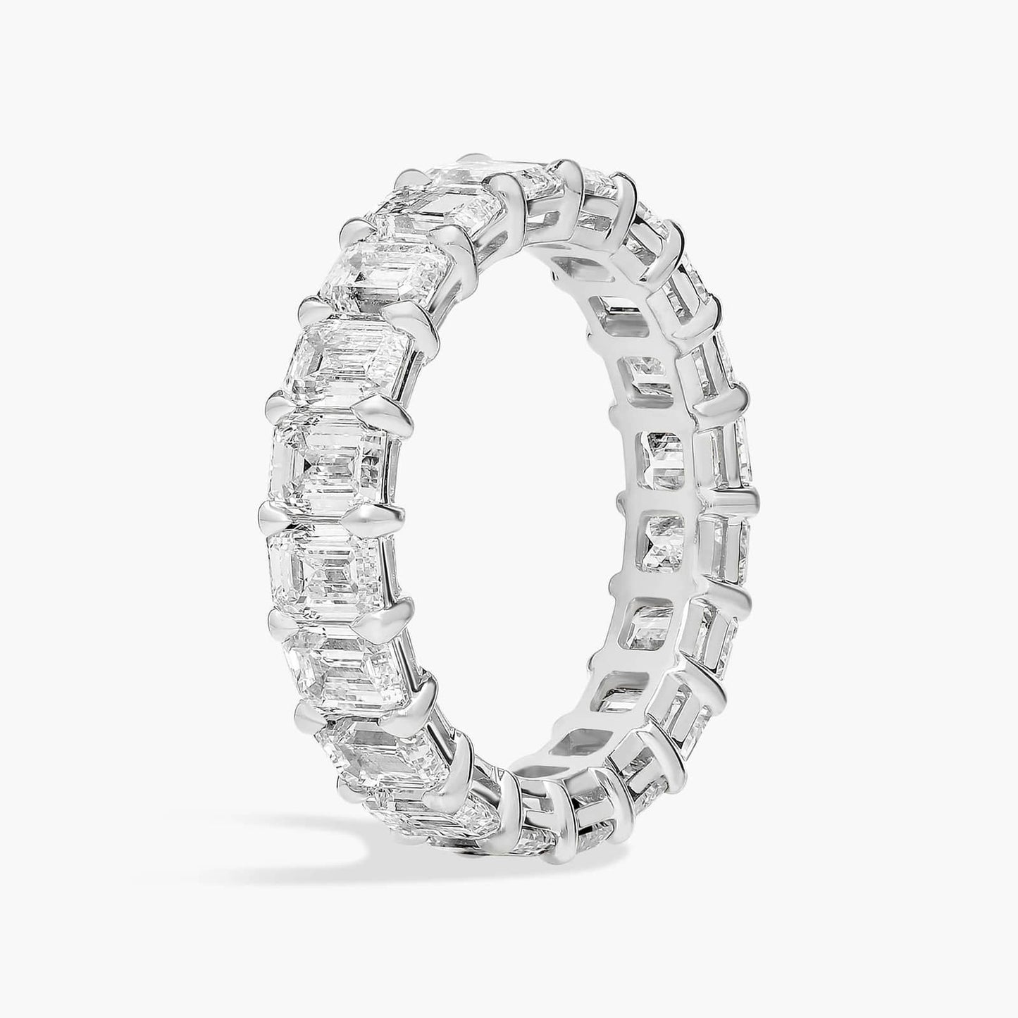 Emerald Cut Diamond Eternity Ring (5 Ct)