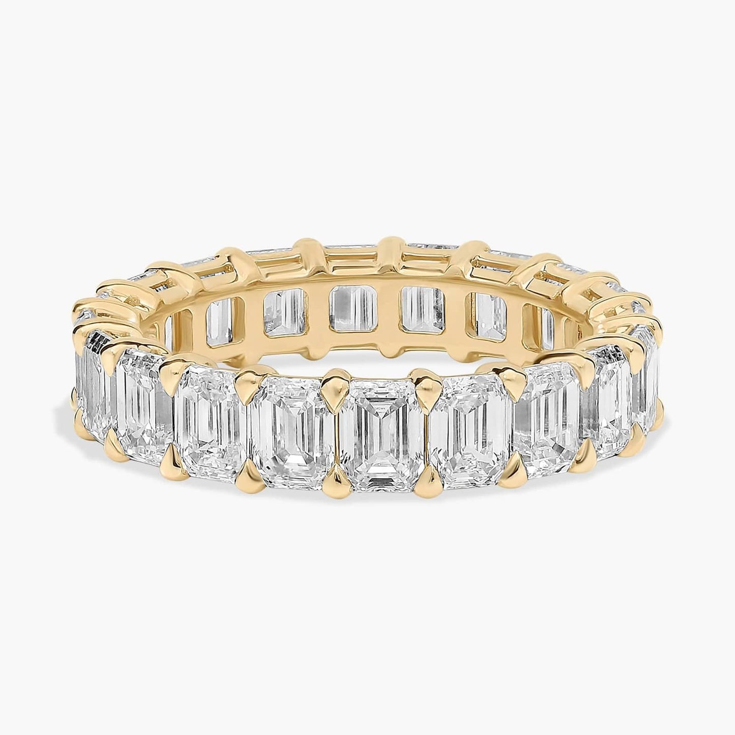 Emerald Cut Diamond Eternity Ring (5 Ct)