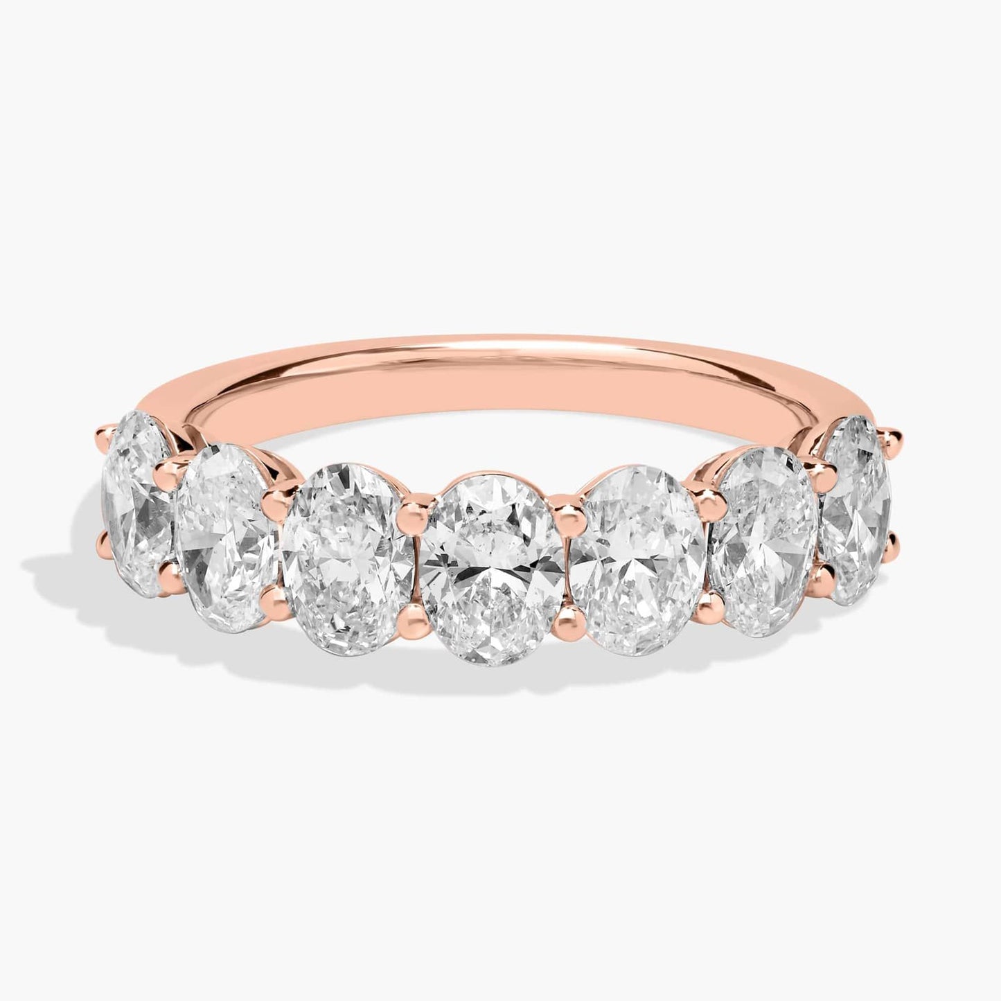Seven Stone Oval Diamond Ring (2 Ct)