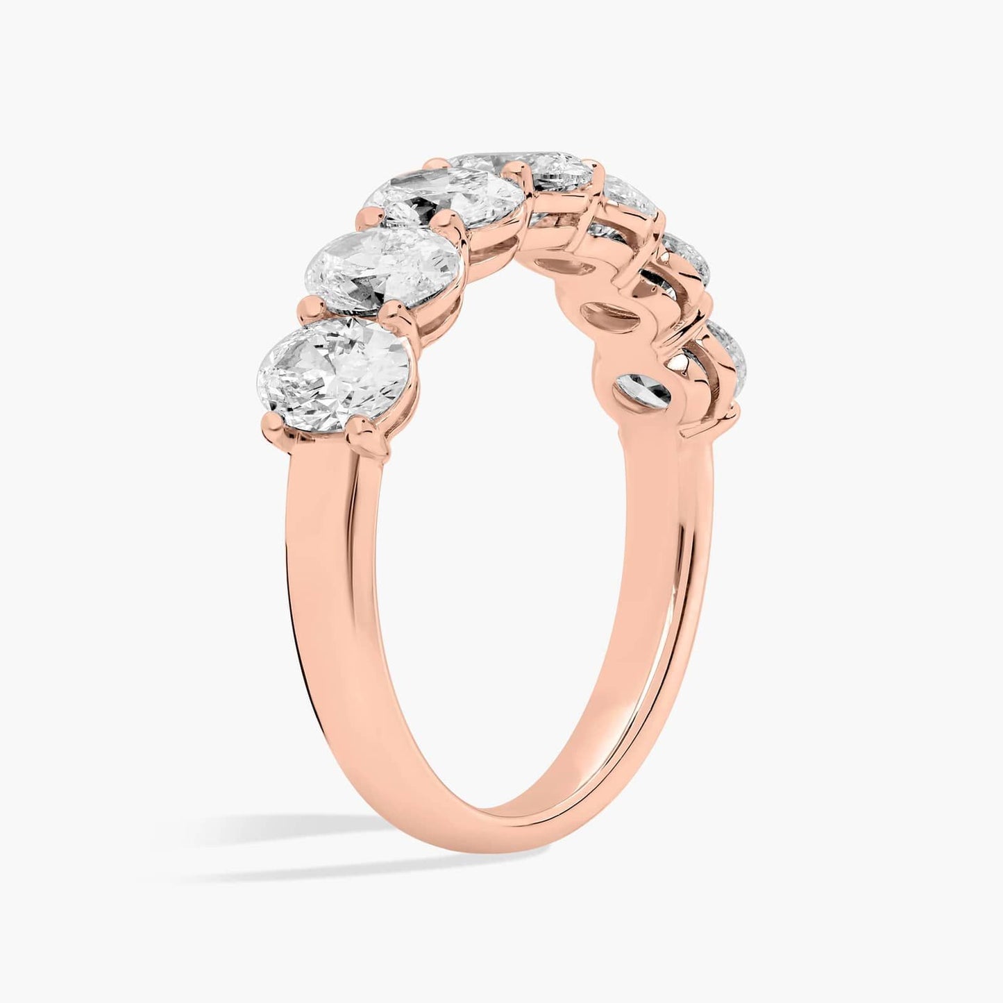 Seven Stone Oval Diamond Ring (2 Ct)