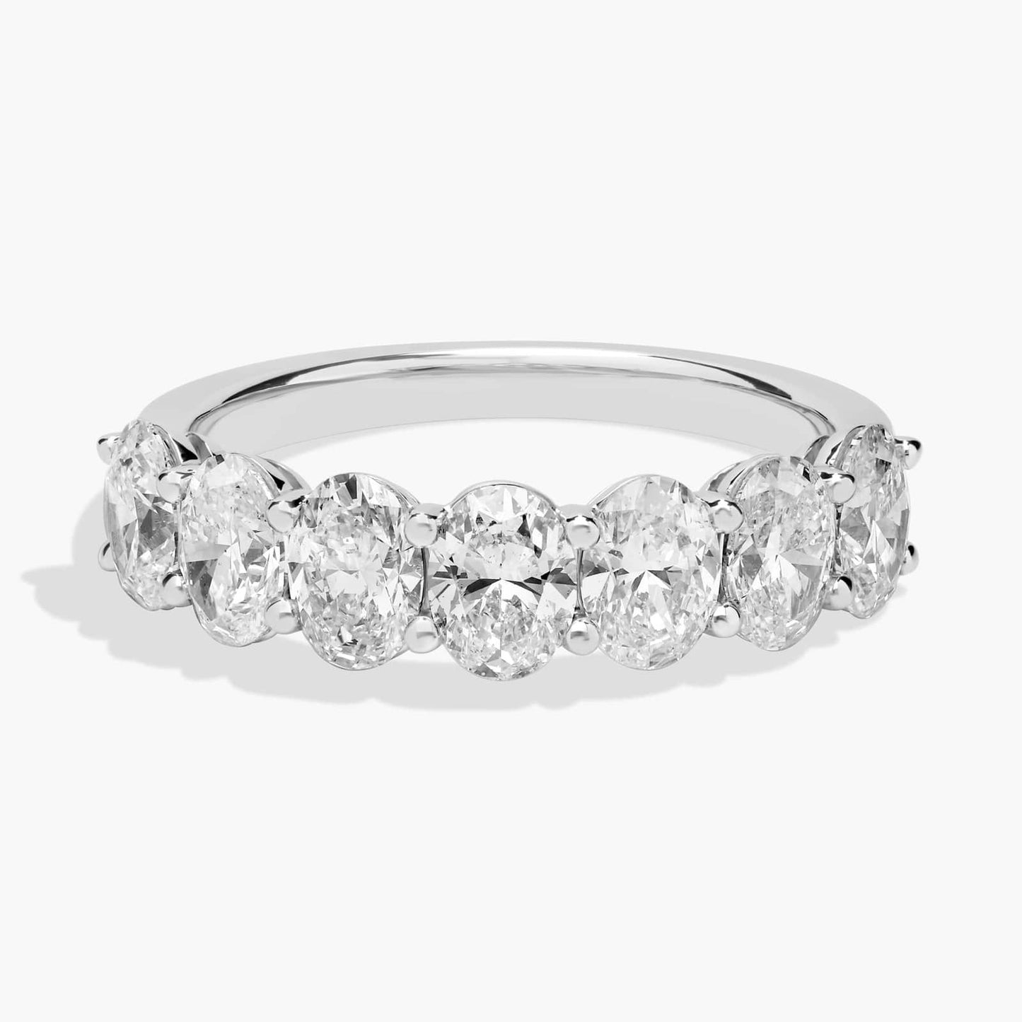 Seven Stone Oval Diamond Ring (2 Ct)