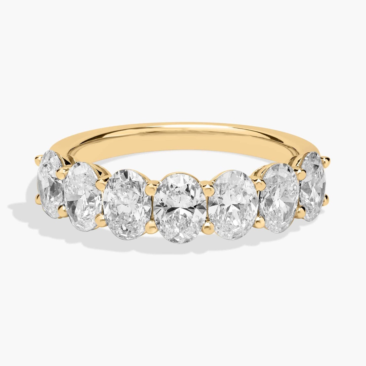 Seven Stone Oval Diamond Ring (2 Ct)
