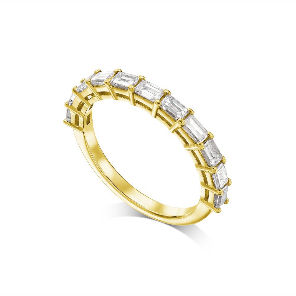 Baguette 11 Stone Diamond Ring (0.55 Ct)