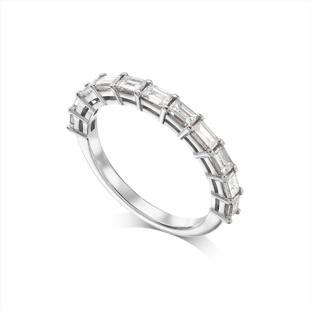 Baguette 11 Stone Diamond Ring (0.55 Ct)