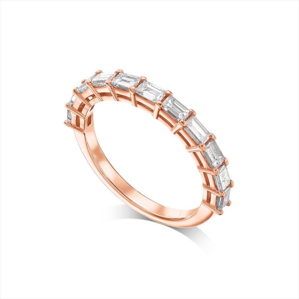 Baguette 11 Stone Diamond Ring (0.55 Ct)