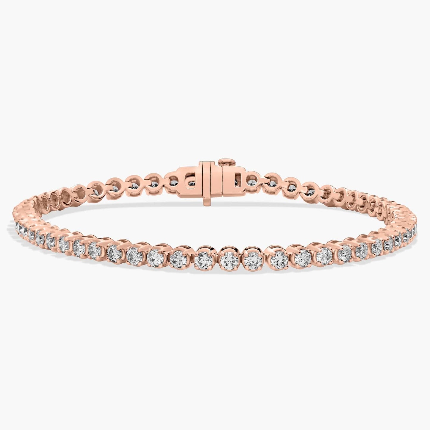 7 " Four Prong Diamond Tennis Bracelet (3 Ct)