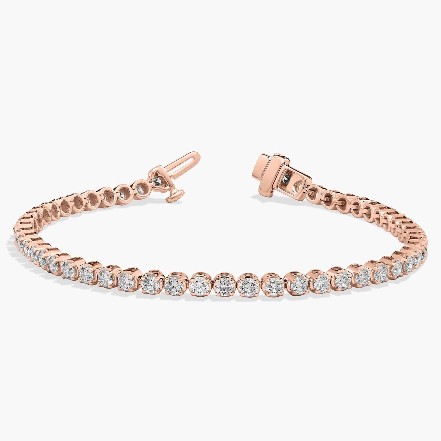 7 " Four Prong Diamond Tennis Bracelet (3 Ct)