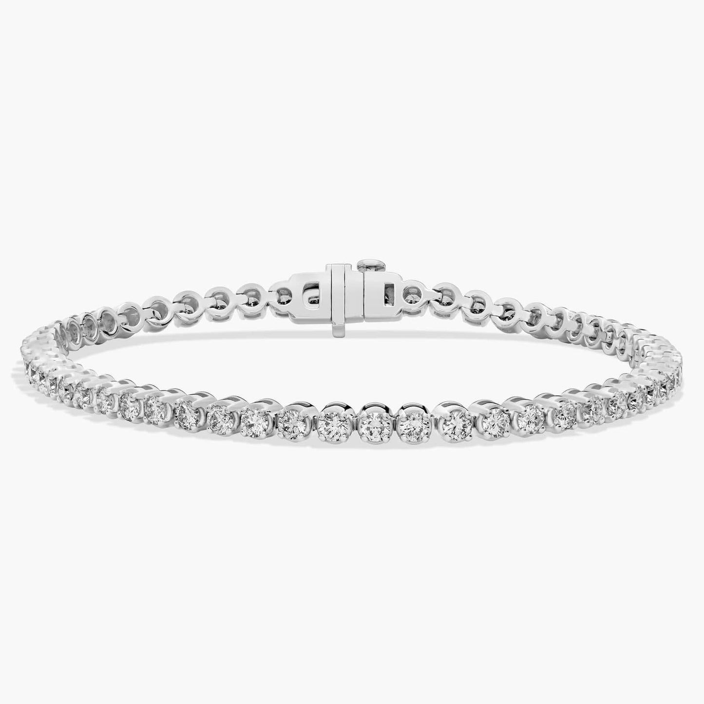 7 " Four Prong Diamond Tennis Bracelet (3 Ct)