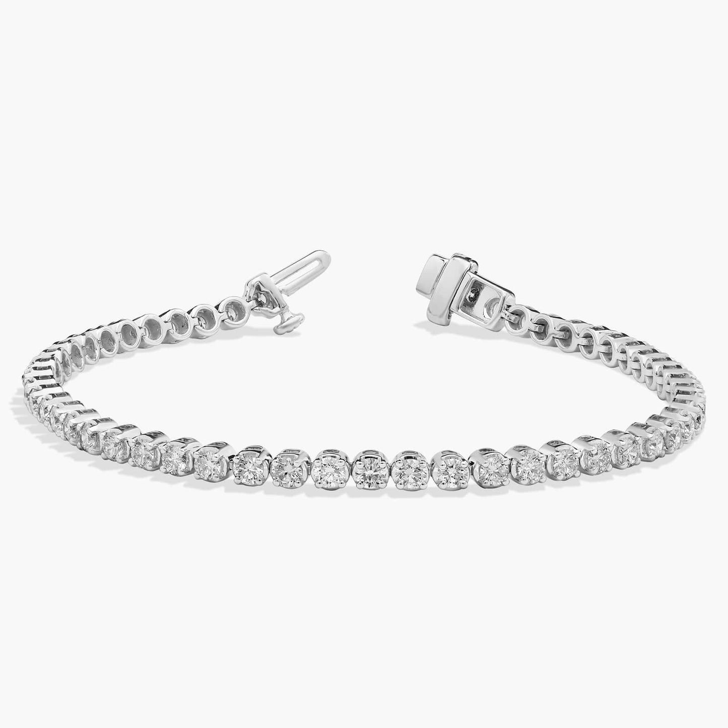 7 " Four Prong Diamond Tennis Bracelet (3 Ct)