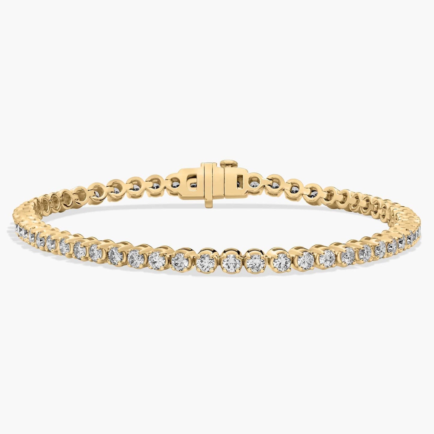 7 " Four Prong Diamond Tennis Bracelet (3 Ct)