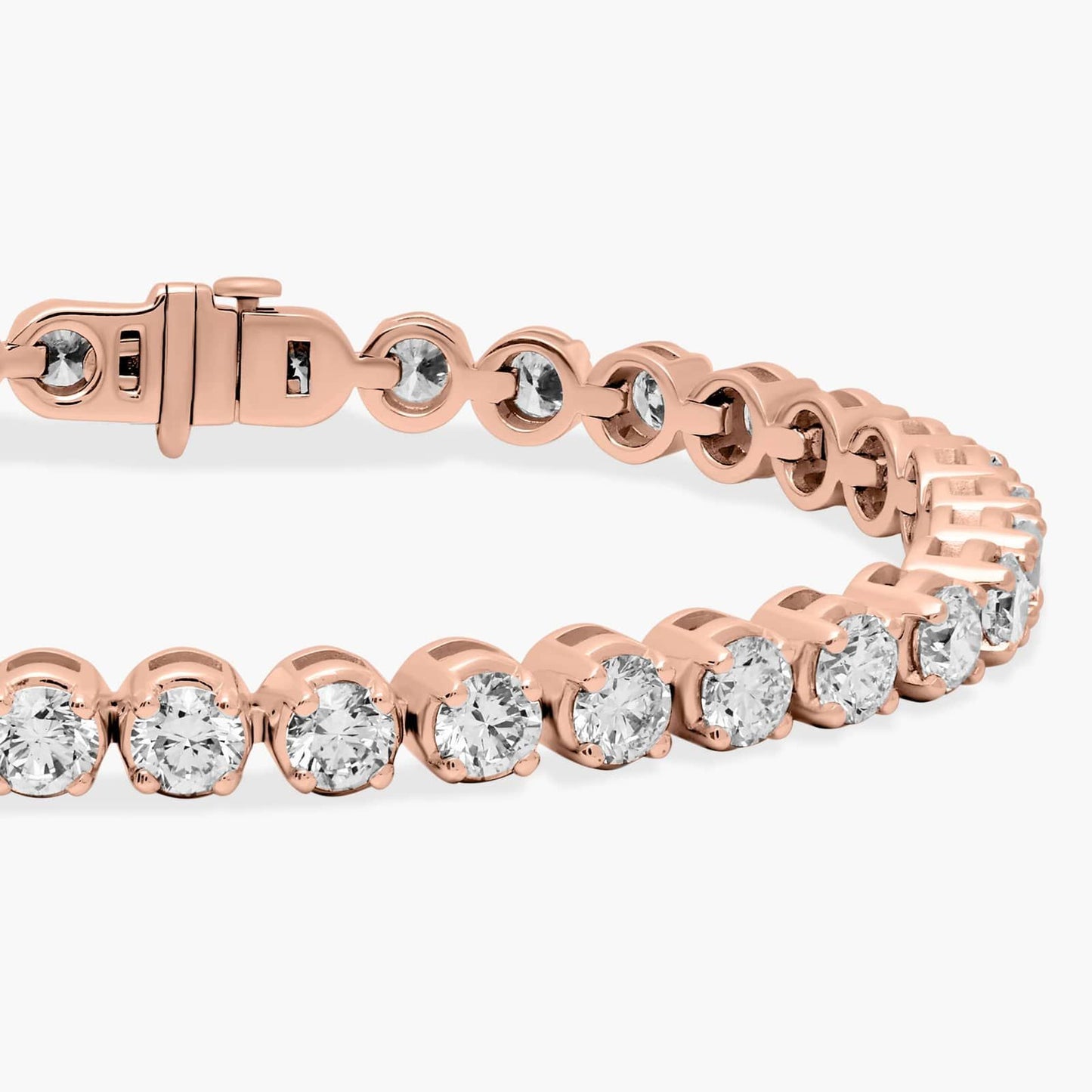 7 " Four Prong Diamond Tennis Bracelet (8 Ct)
