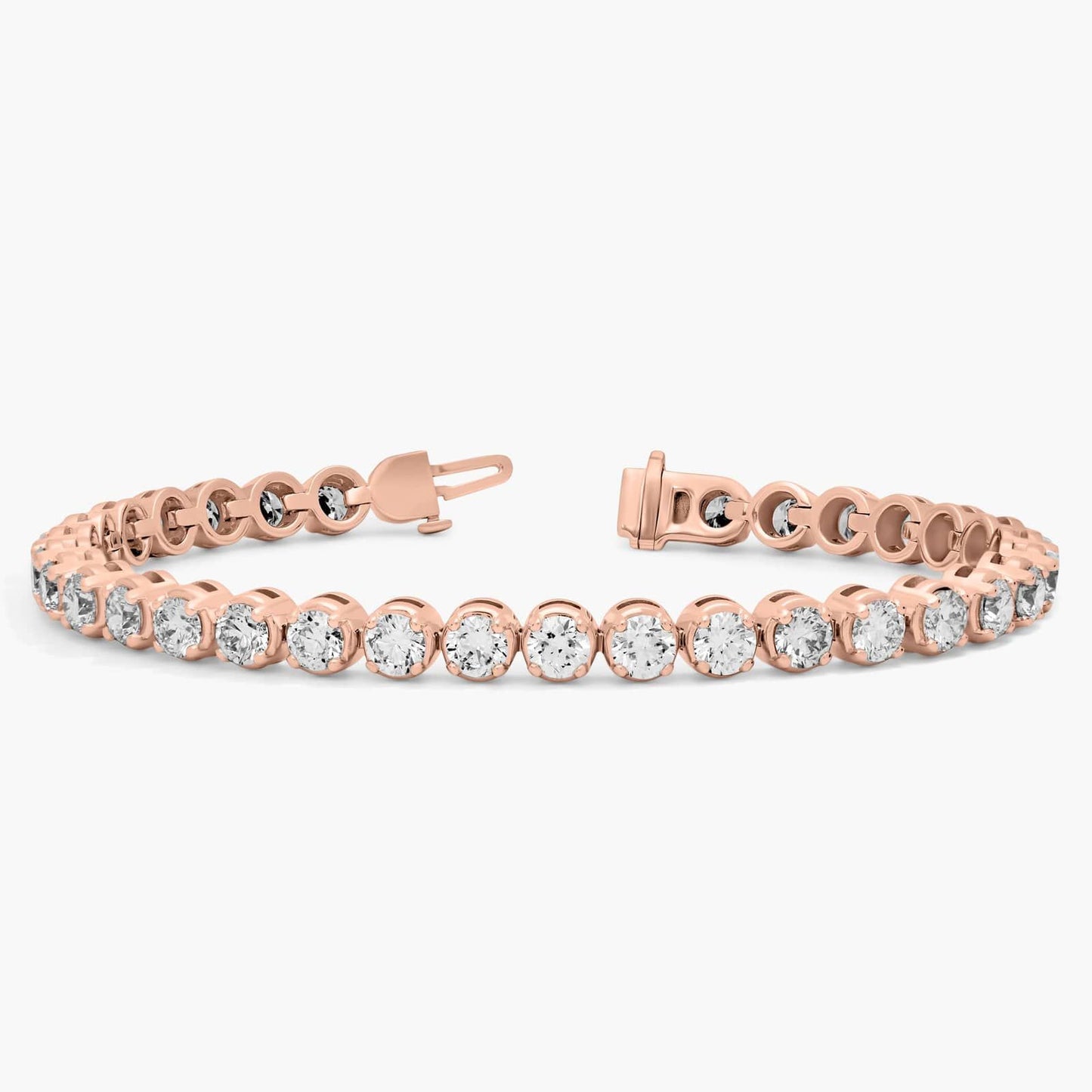 7 " Four Prong Diamond Tennis Bracelet (10 Ct)