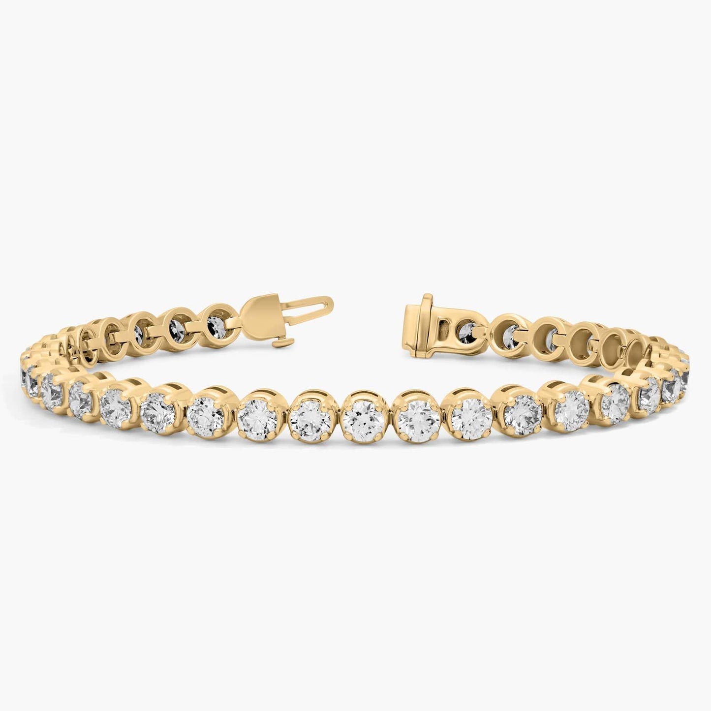 7 " Four Prong Diamond Tennis Bracelet (10 Ct)
