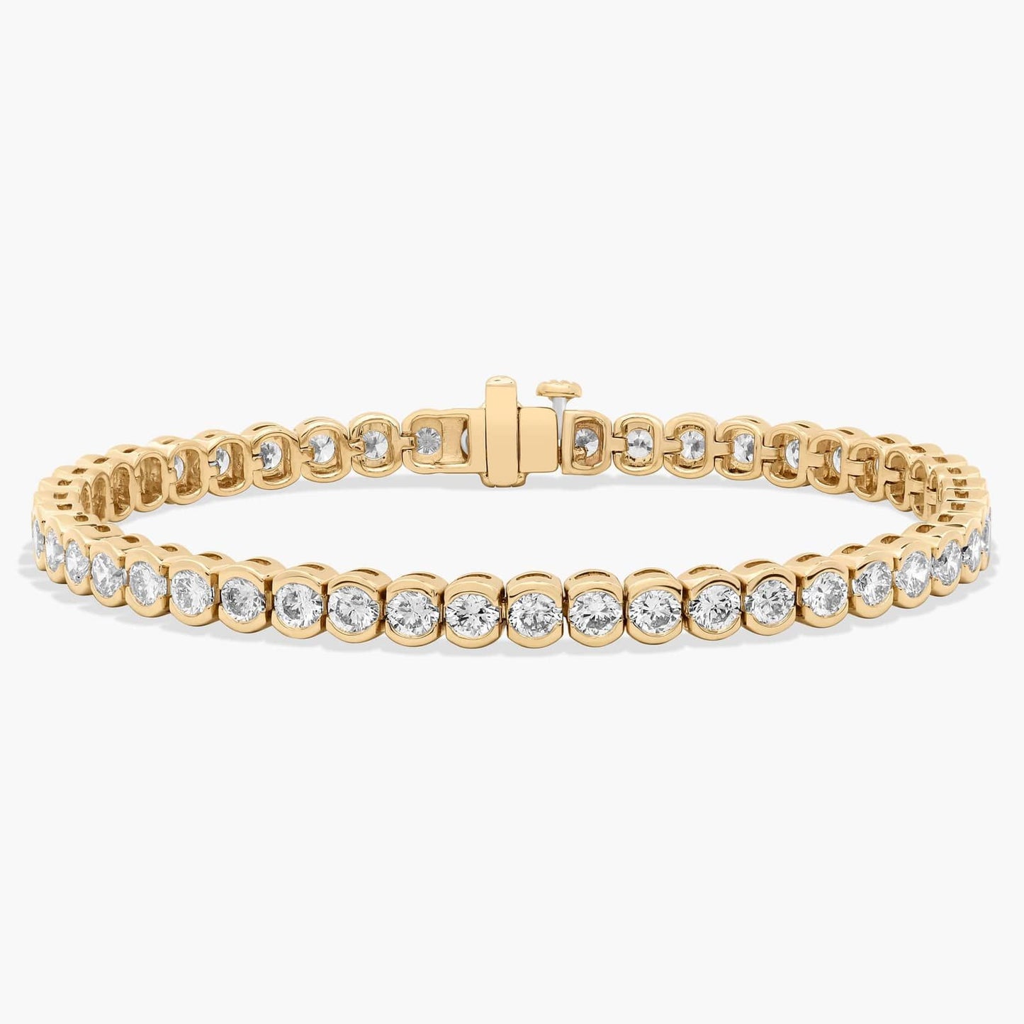 7 " Bezel Diamond Tennis Bracelet (8 Ct)
