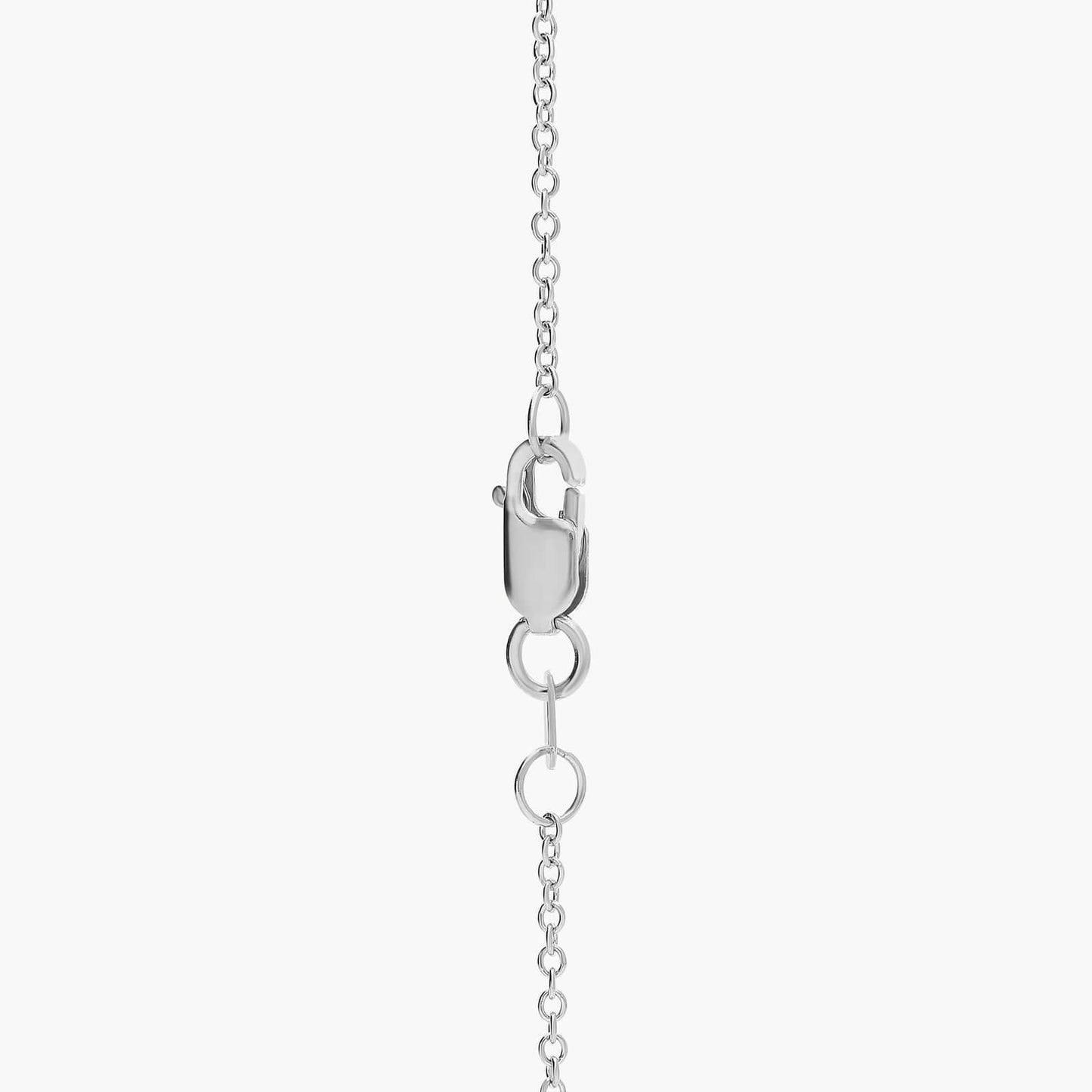 Double-Bail Solitaire Diamond Pendant