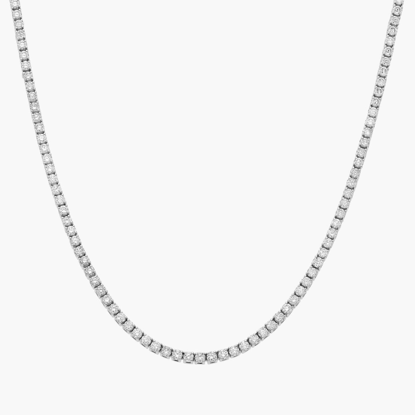 16 " Straight Diamond Eternity Necklace (5Ct)