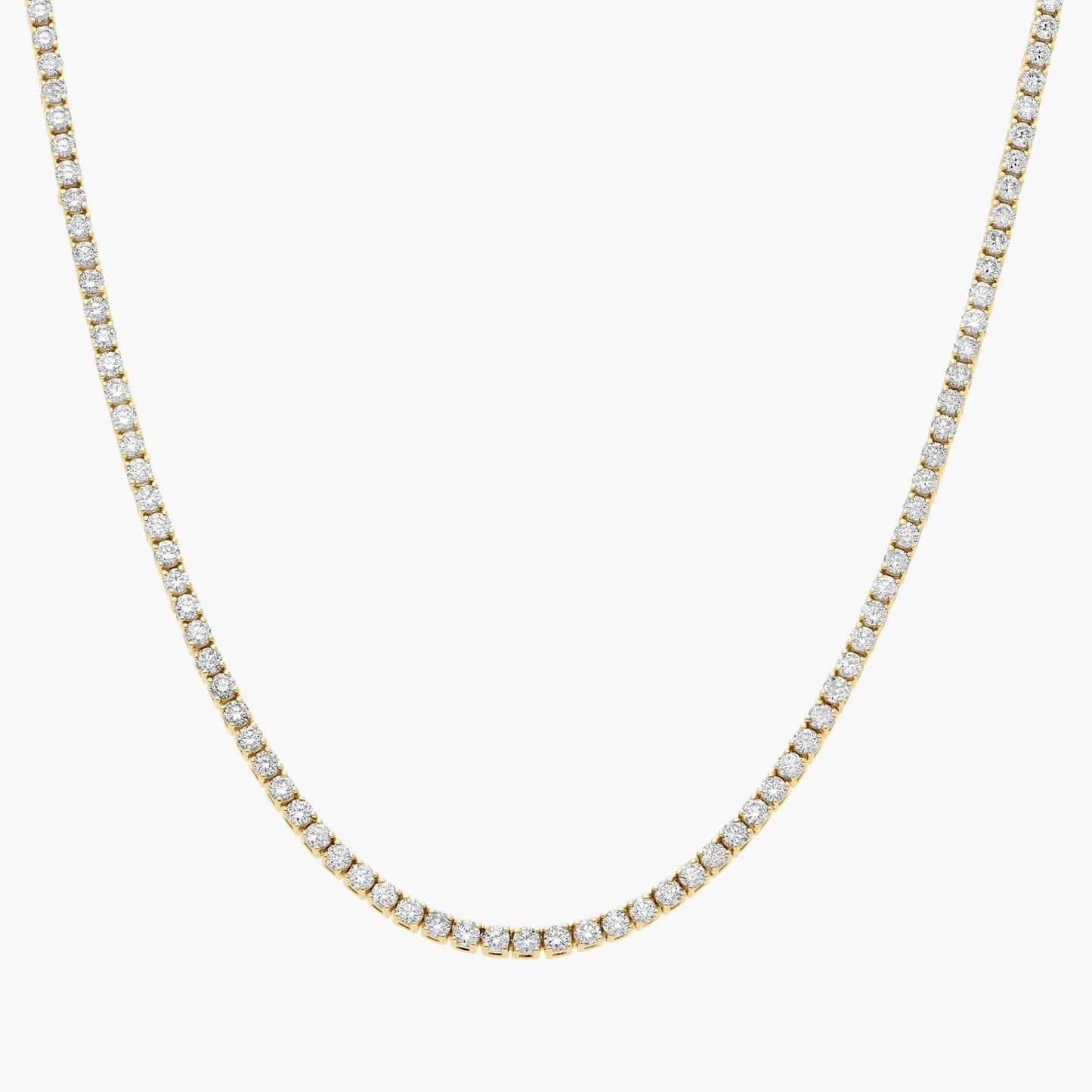 16 " Straight Diamond Eternity Necklace (5Ct)