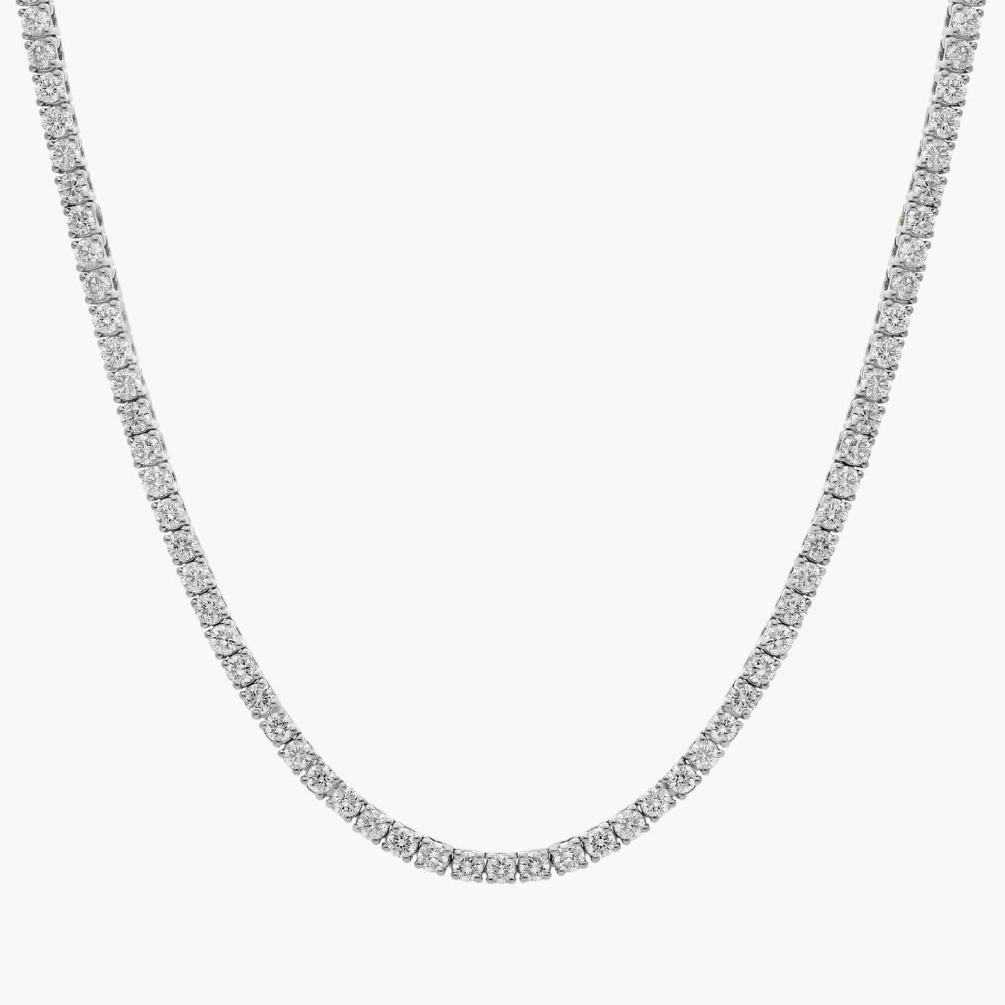 16 " Straight Diamond Eternity Necklace (7Ct)