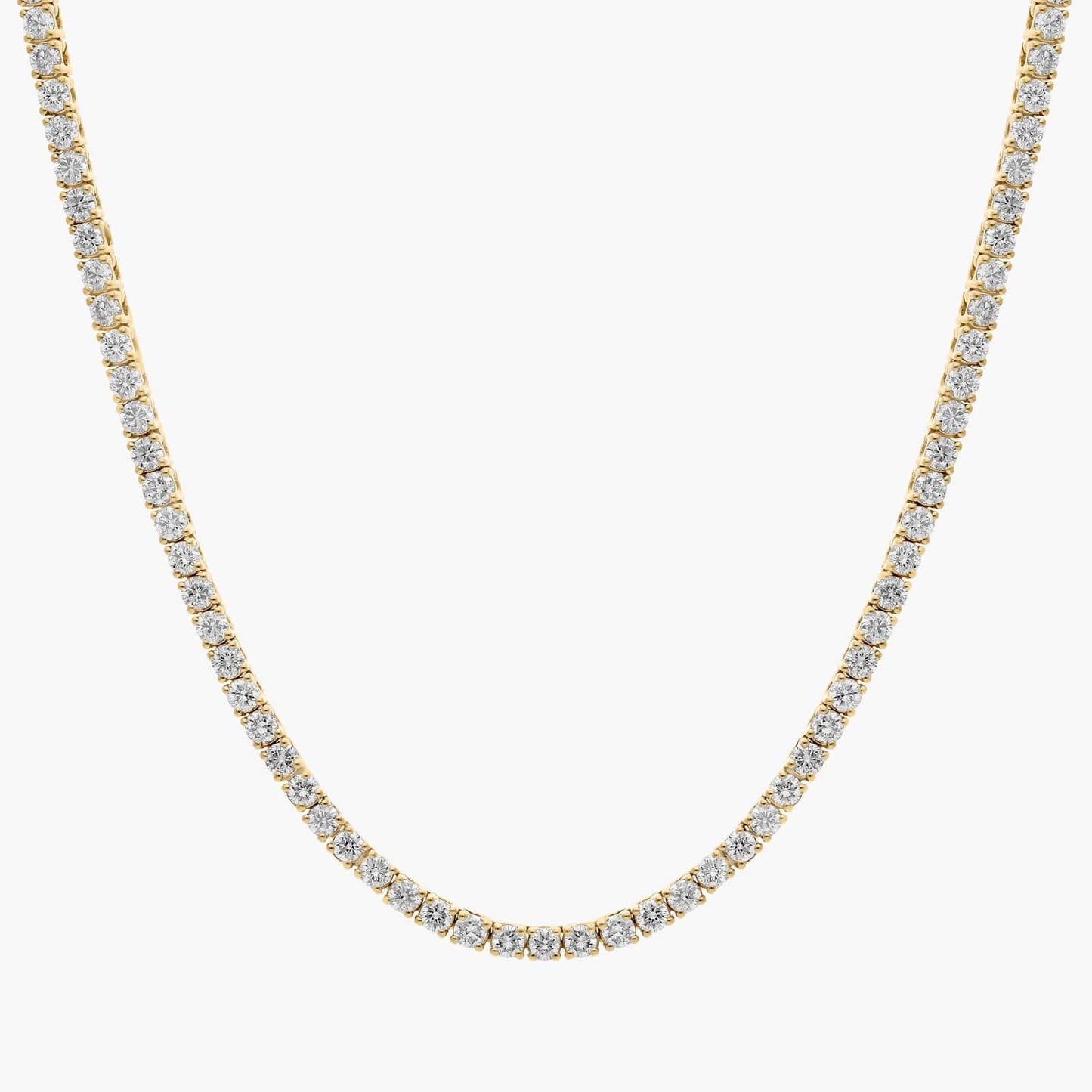 16 " Straight Diamond Eternity Necklace (7Ct)