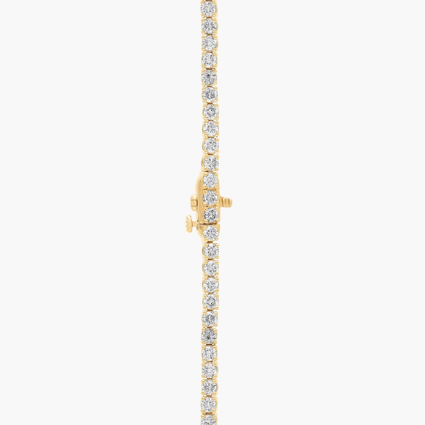 16 " Straight Diamond Eternity Necklace (10Ct)