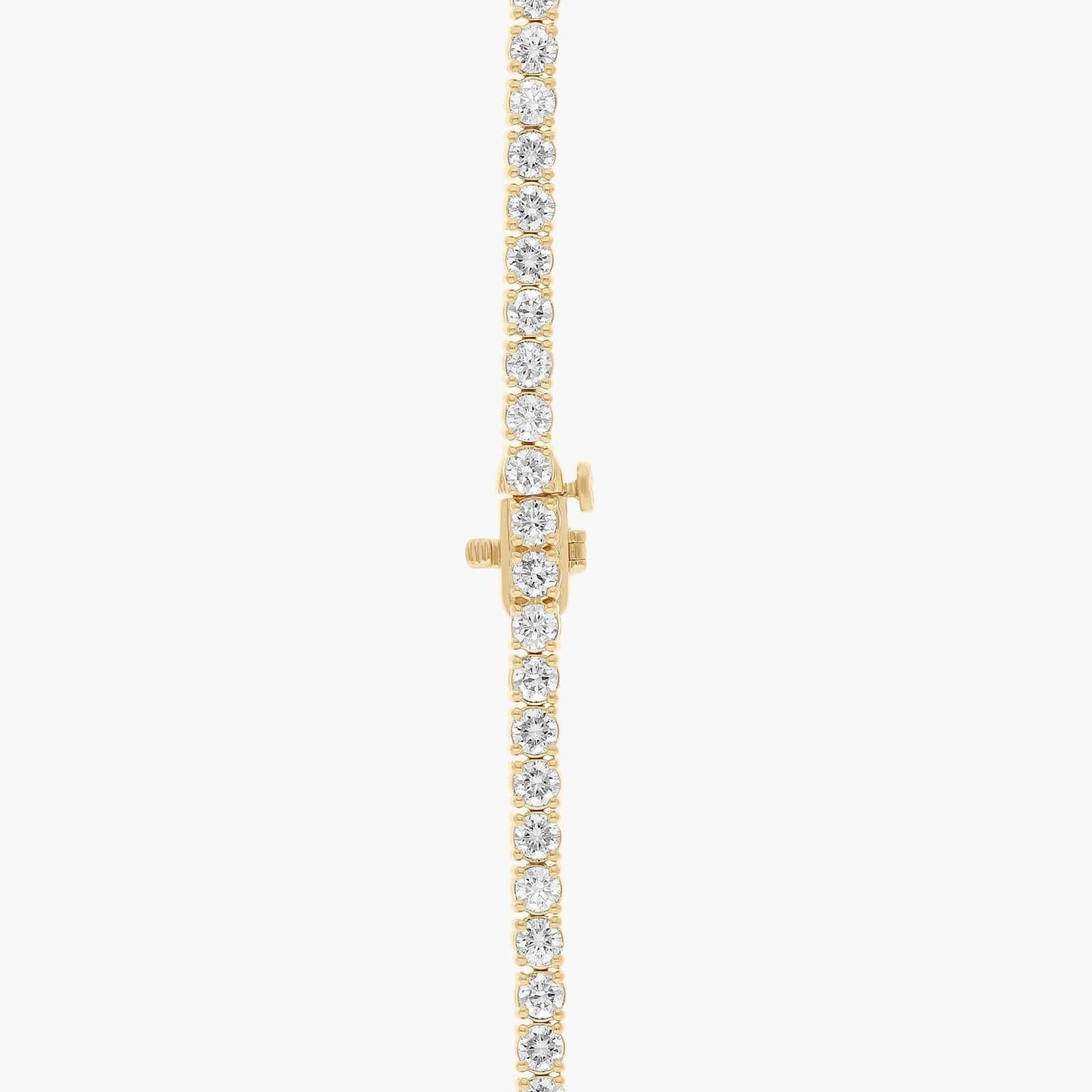 16 " Straight Diamond Eternity Necklace (12Ct)