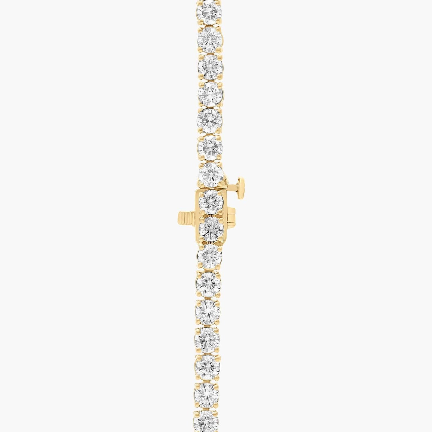16 " Straight Diamond Eternity Necklace (15Ct)