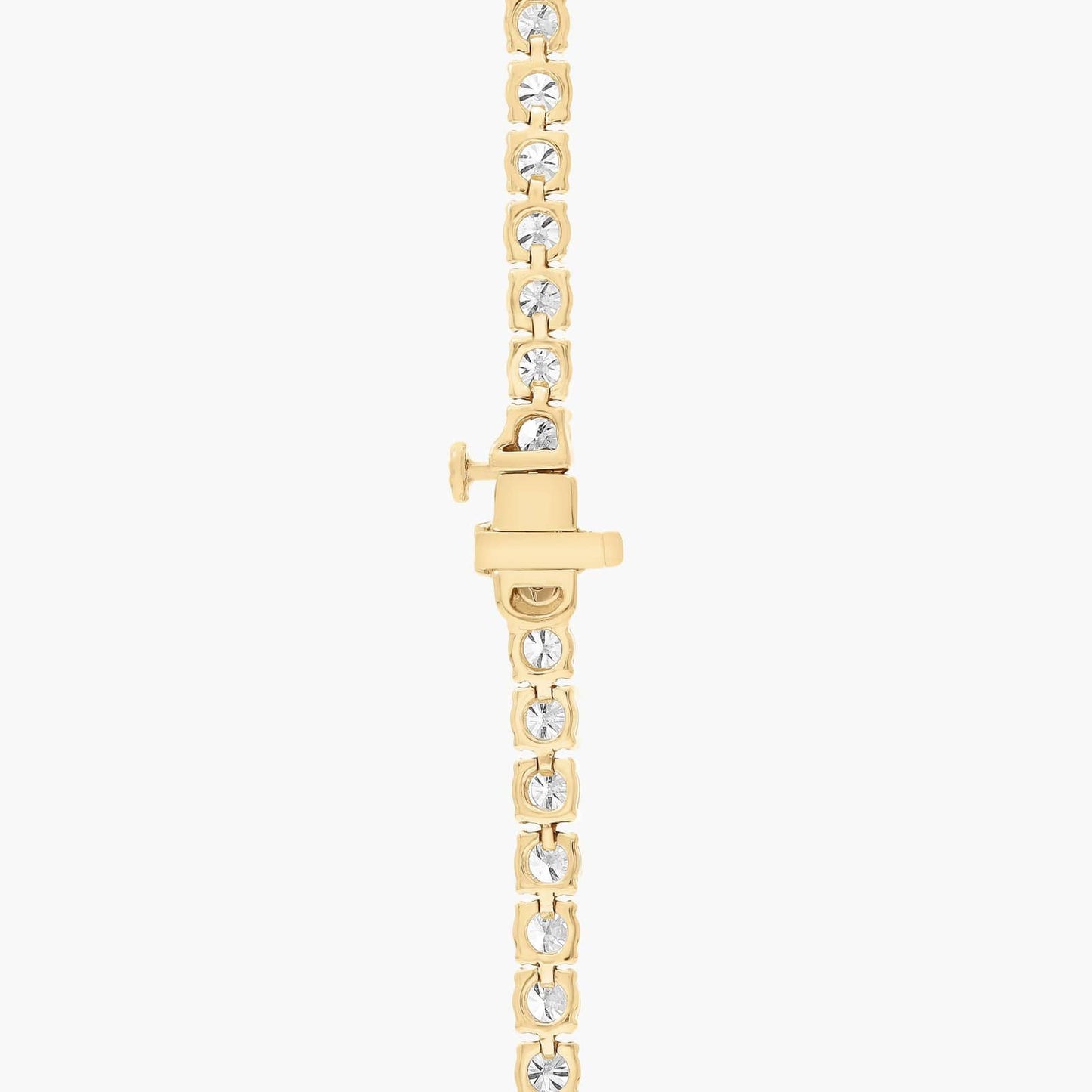 16 " Straight Diamond Eternity Necklace (15Ct)