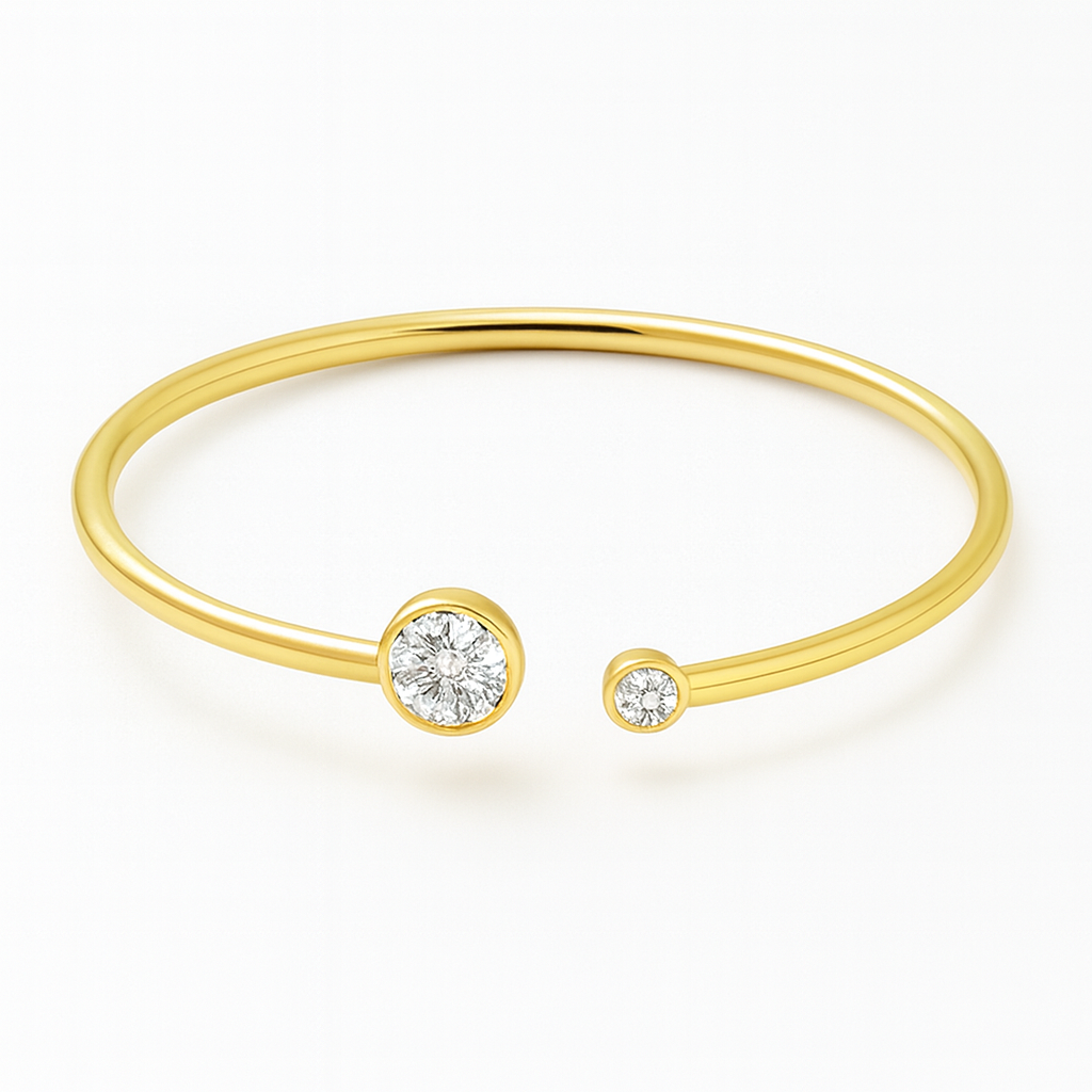 Dani's Signature Asymmetrical Cuff (0.75 Ct)