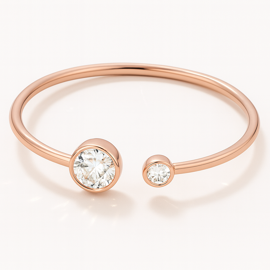 Dani's Signature Asymmetrical Cuff (0.75 Ct)