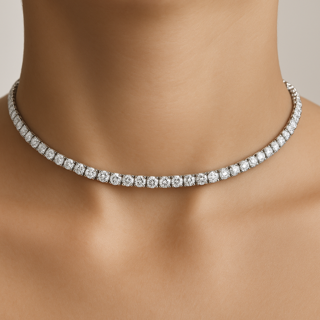 Dani's Signature Diamond Eternity Necklace (5-9Ct)