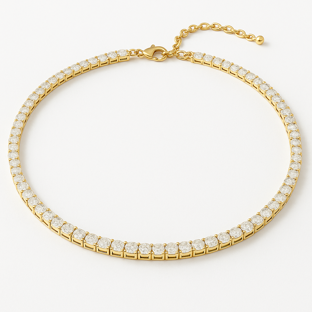Dani's Signature Diamond Eternity Necklace (5-9Ct)