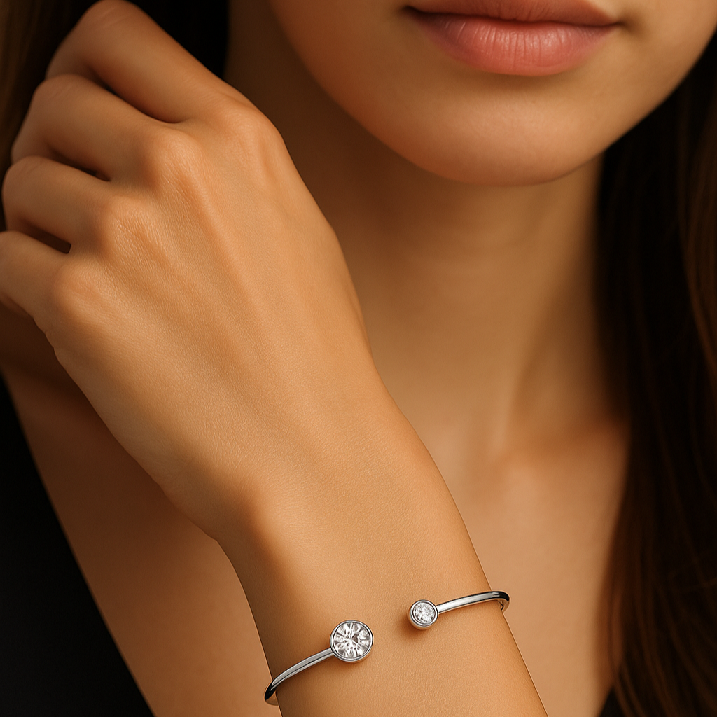 Dani's Signature Asymmetrical Cuff (0.75 Ct)
