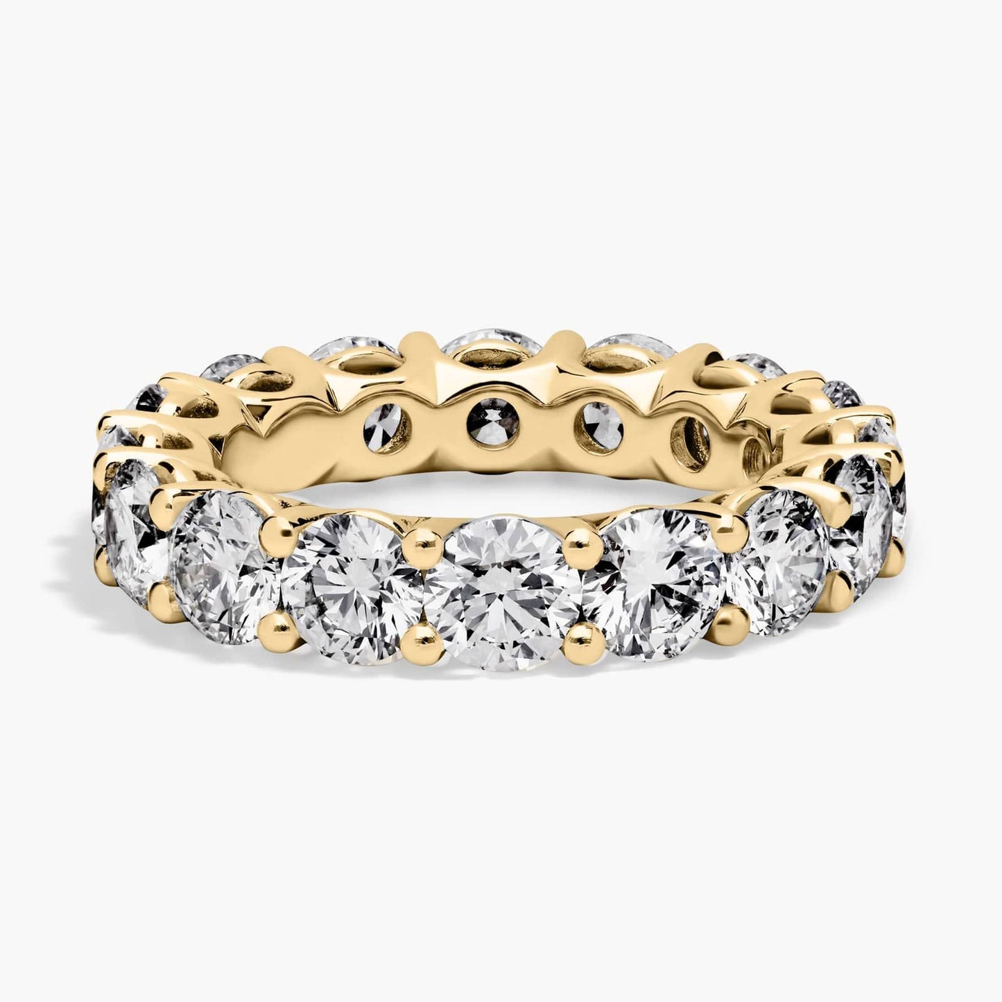 Round Cut Diamond Eternity Ring (5 Ct)