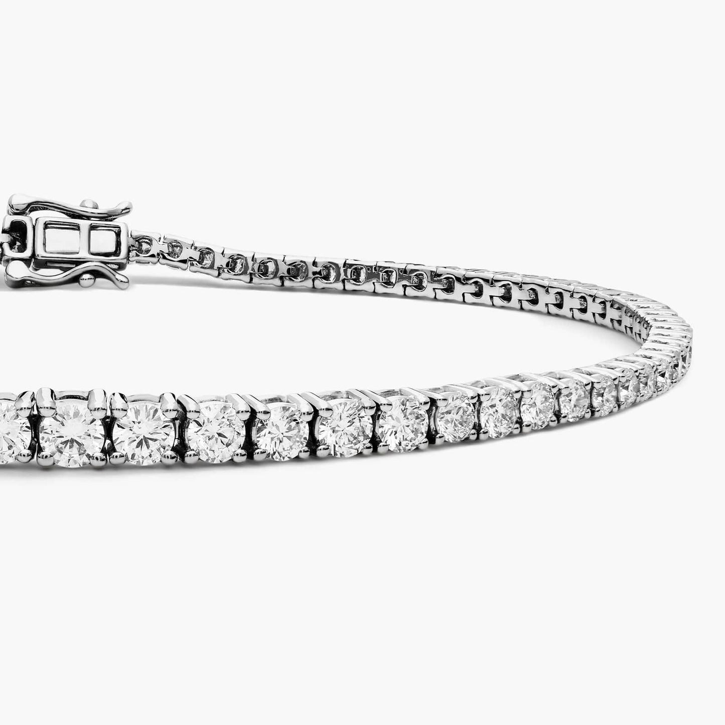 7 " Four Prong Diamond Tennis Bracelet (3 Ct)